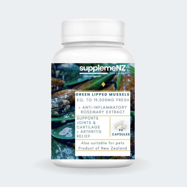 product page green lipped mussels